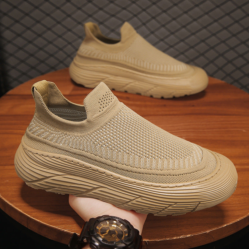 Damen Slip-On Sneakers mit atmungsaktiver Netzstruktur und flexiblem Sohlenprofil R&B
