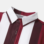Herren Langarmhemd mit modernem Streifen-Design und komfortabler Passform
