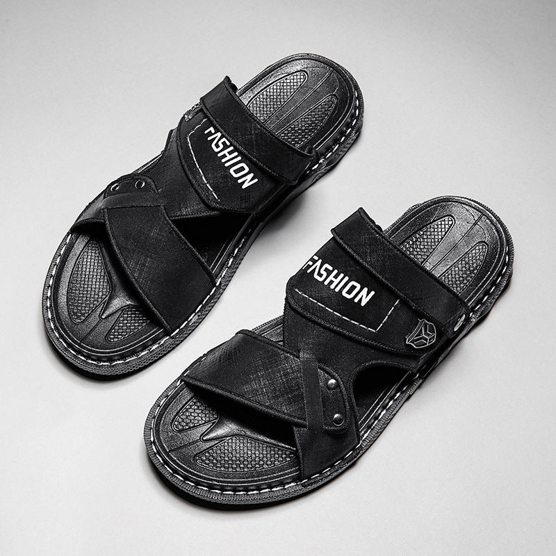Damen Sportliche Badesandalen mit ergonomischem Klettverschluss und rutschfester Sohle R&B