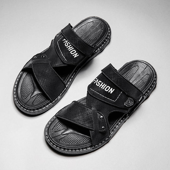 Damen Sportliche Badesandalen mit ergonomischem Klettverschluss und rutschfester Sohle R&B