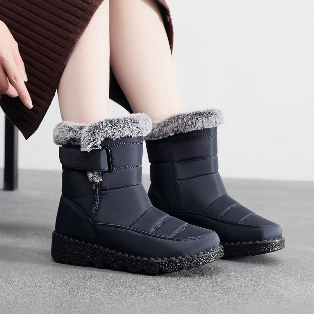 Damen Winterstiefel mit warmem Futter R&B