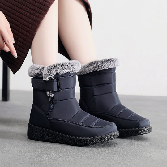 Damen Winterstiefel mit warmem Futter R&B