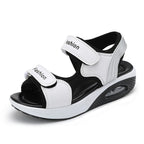 Damen Bequeme Luftpolster-Sandalen mit verstellbarem Klettverschluss
