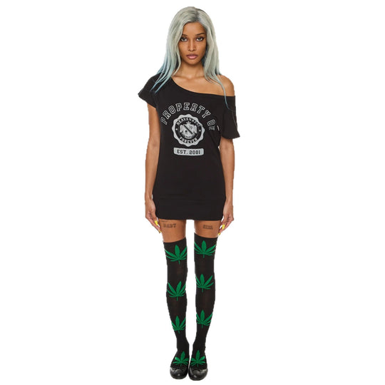 Damen T-Shirt mit dekorativem Grafikdruck R&B