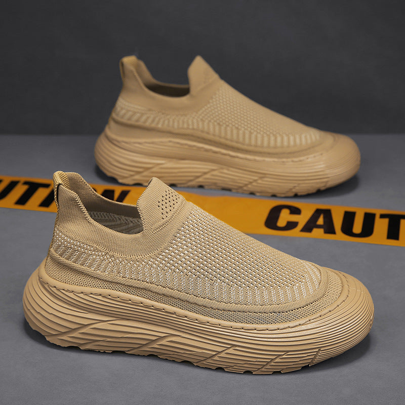 Damen Slip-On Sneakers mit atmungsaktiver Netzstruktur und flexiblem Sohlenprofil R&B