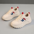 Damen modische Chunky Sneakers mit ergonomischer Dämpfung und strapazierfähigem Obermaterial R&B