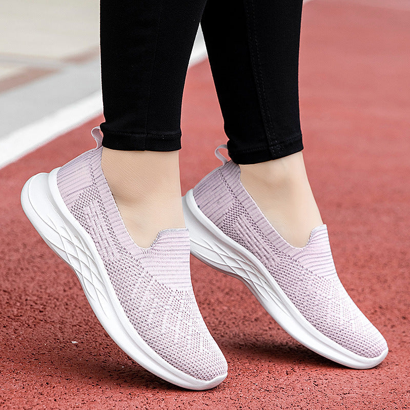 Damen Bequeme Slip-On Sneakers mit flexibler Sohle R&B