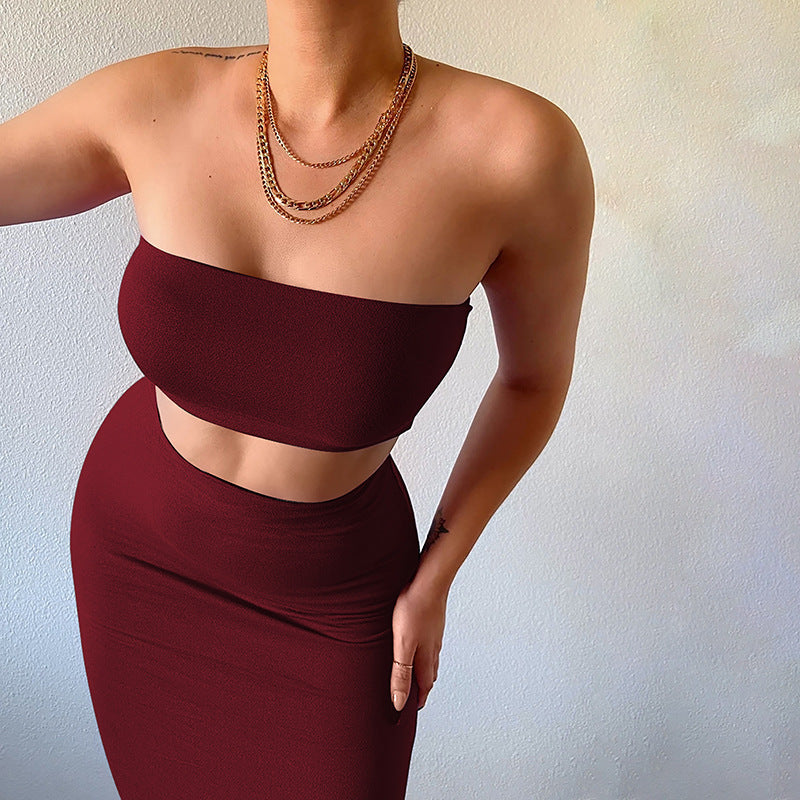 Damen Bandeau Oberteil R&B