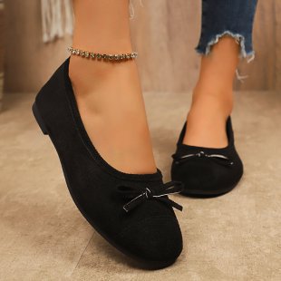 Damen Ballerinas mit zartem Schleifen-Design R&B
