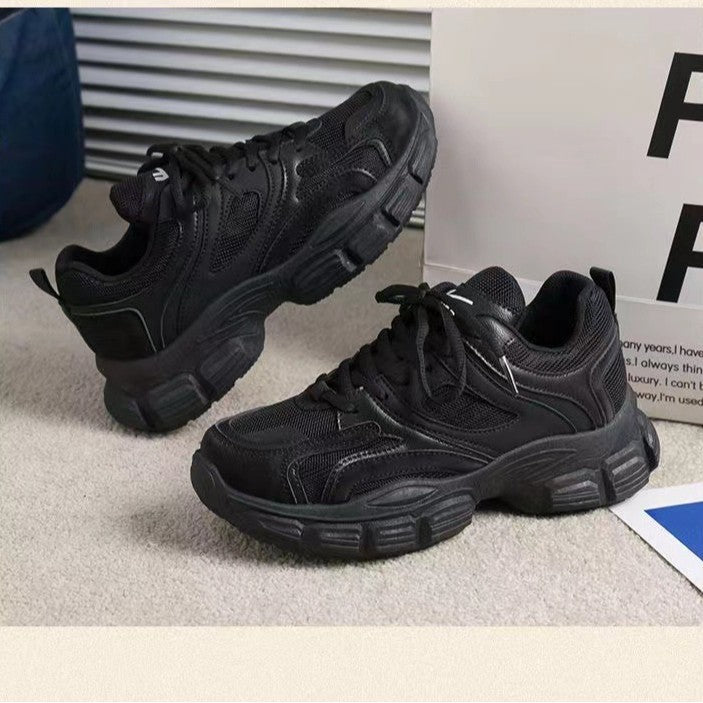 Damen Sportliche Chunky Sneakers mit stoßdämpfender Sohle und atmungsaktivem Obermaterial R&B