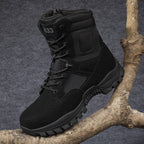 Herren taktische Stiefel mit hohem Knöchelschutz und rutschfester Sohle R&B