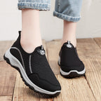 Damen Komfortable Mesh Slip-On Sneakers mit flexibler Laufsohle R&B
