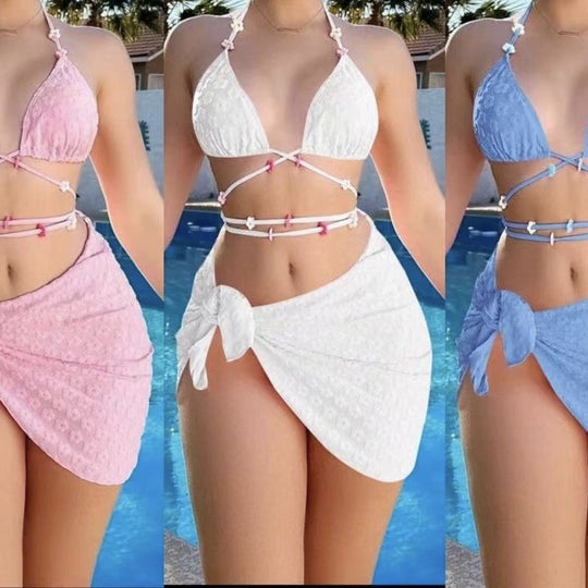 Damen Bikini-Set mit innovativem Wickelrock R&B