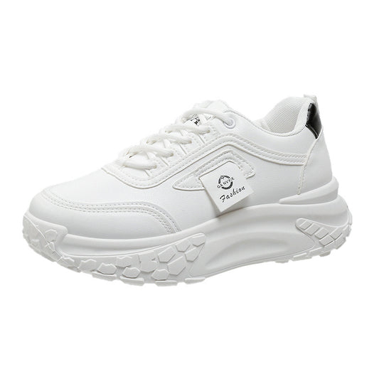 Damen Sportliche Trend Sneakers mit dickem Sohlenprofil und atmungsaktiver Oberfläche R&B