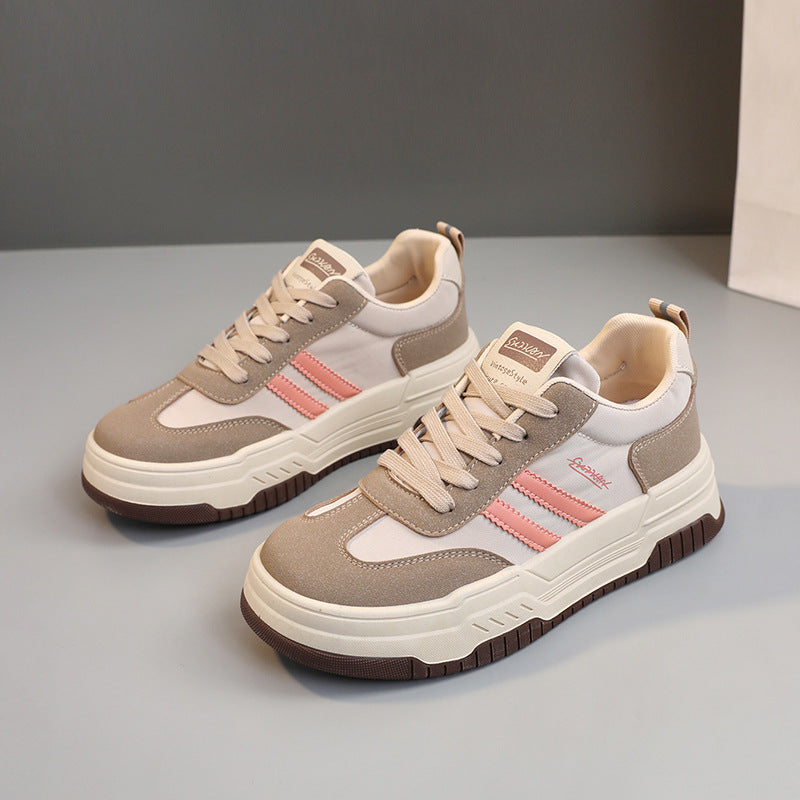 Damen sportive Trend Sneakers mit ergonomischer Dämpfung und atmungsaktiver Obermaterialstruktur R&B