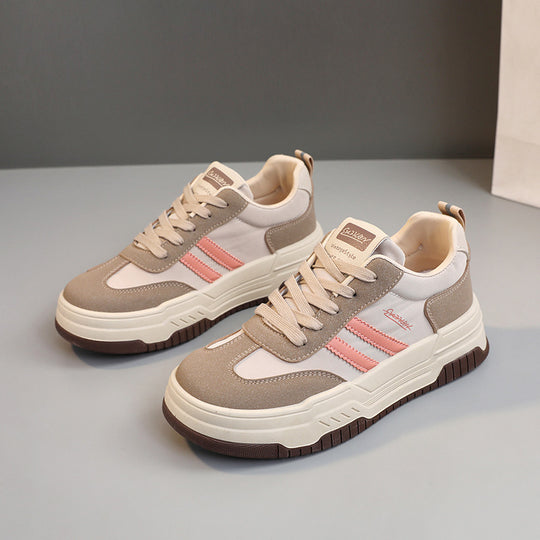Damen sportive Trend Sneakers mit ergonomischer Dämpfung und atmungsaktiver Obermaterialstruktur R&B