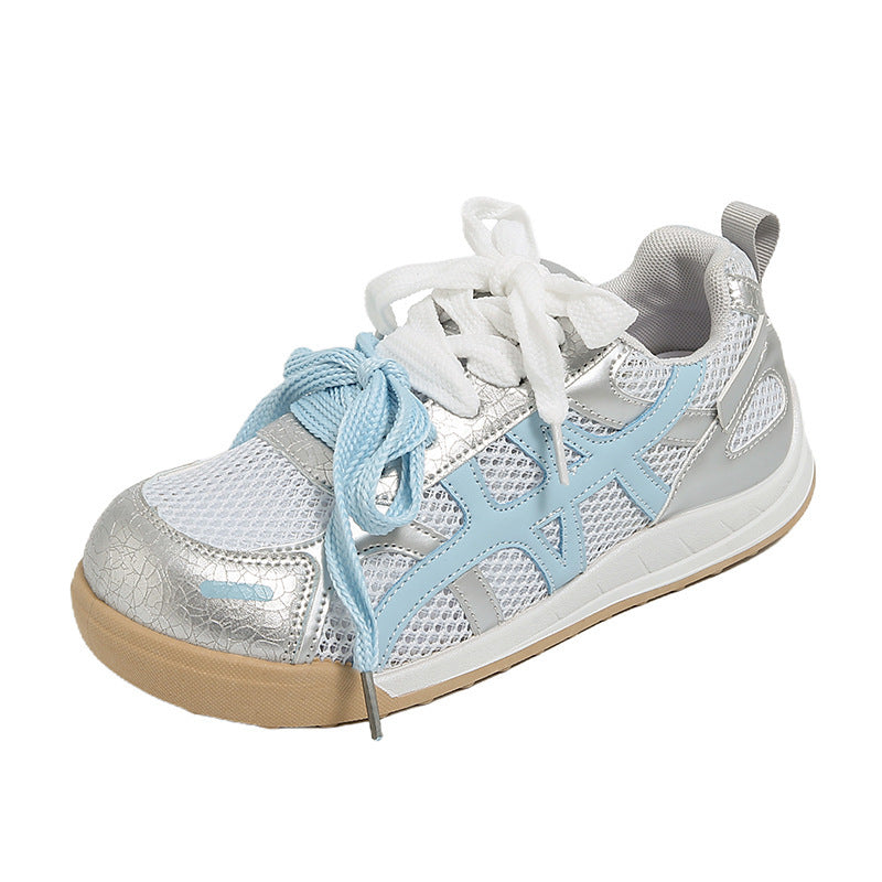 Damen Sportliche Netz-Sneaker mit atmungsaktiver Oberseite