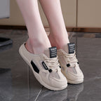 Damen Slip-On Sneakers mit atmungsaktiver Mesh-Oberfläche und rutschfester Sohle R&B