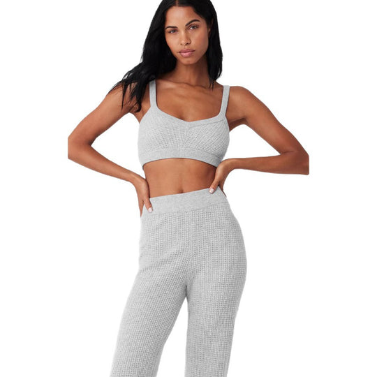 Damen Komfortables Waffelstrick-Set R&B