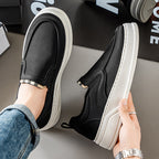 Damen Slip-On Sneakers mit elastischem Einstieg und rutschfester Sohle R&B