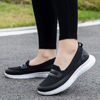 Damen Atmungsaktive Slip-On Sneakers mit flexiblem Design R&B