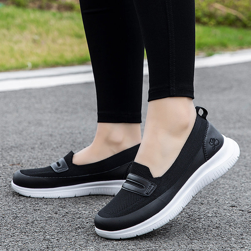 Damen Atmungsaktive Slip-On Sneakers mit flexiblem Design R&B