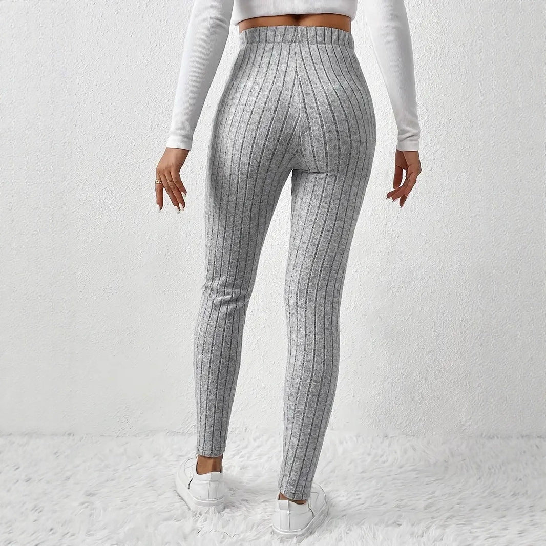 Damen Gefütterte Sweatpants mit Rippstruktur R&B