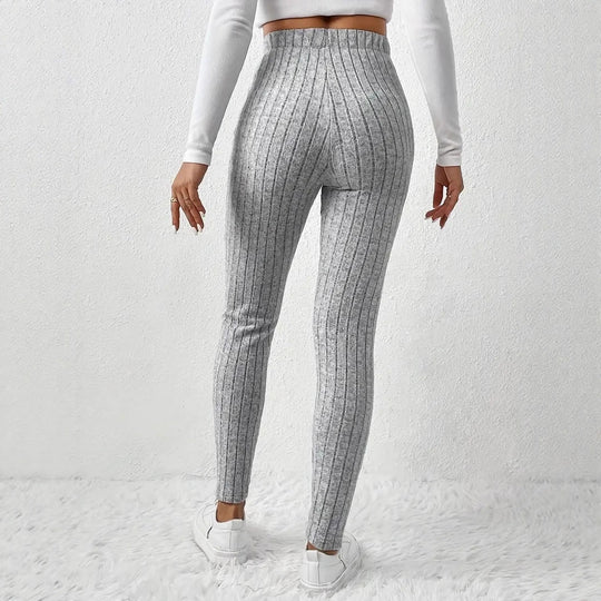 Damen Gefütterte Sweatpants mit Rippstruktur R&B