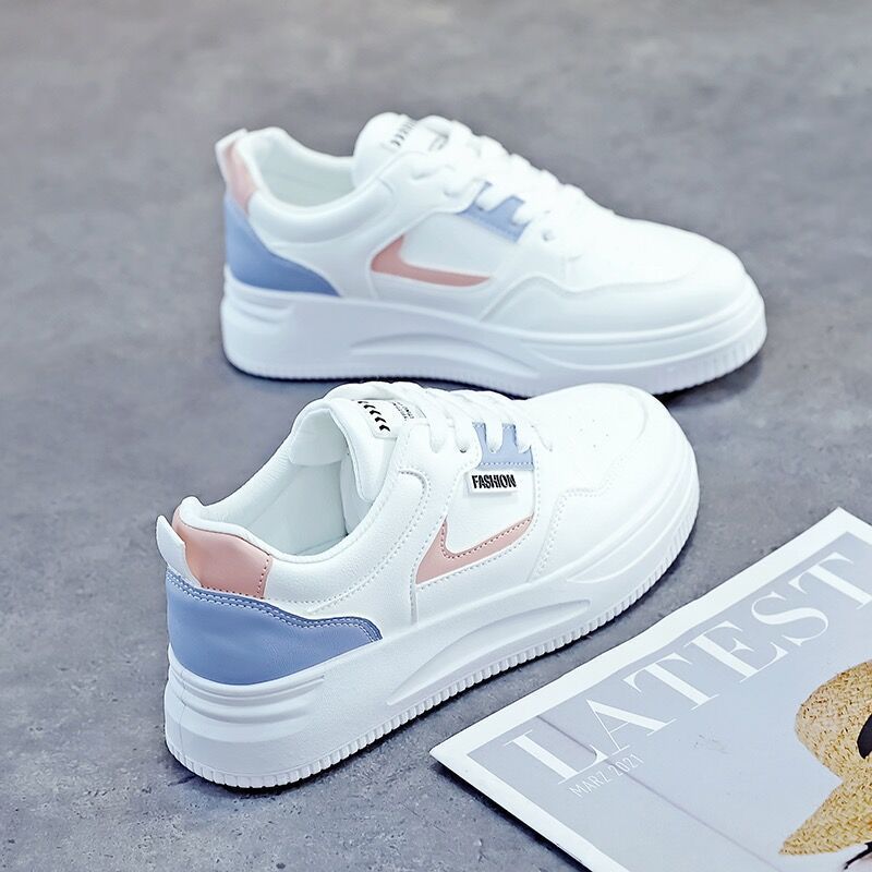 Damen moderne Sneaker mit gepolstertem Innenfutter und rutschfester Sohle R&B