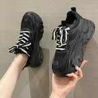 Damen Sportliche Sneakers mit atmungsaktivem Mesh und rutschfester Sohle R&B