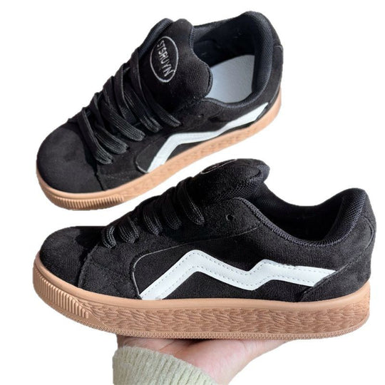 Damen modische Sneakers mit rutschfester Sohle und gepolsterter Innensohle R&B