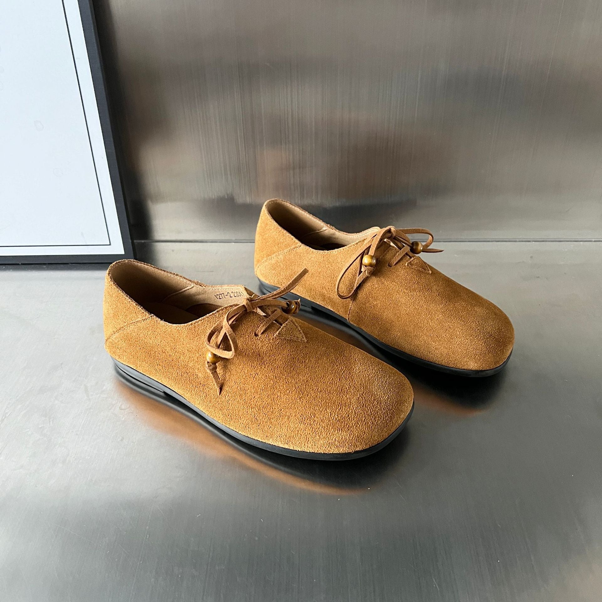 Damen Mokassins mit bequemer Innensohle und modischem Schnürdesign R&B