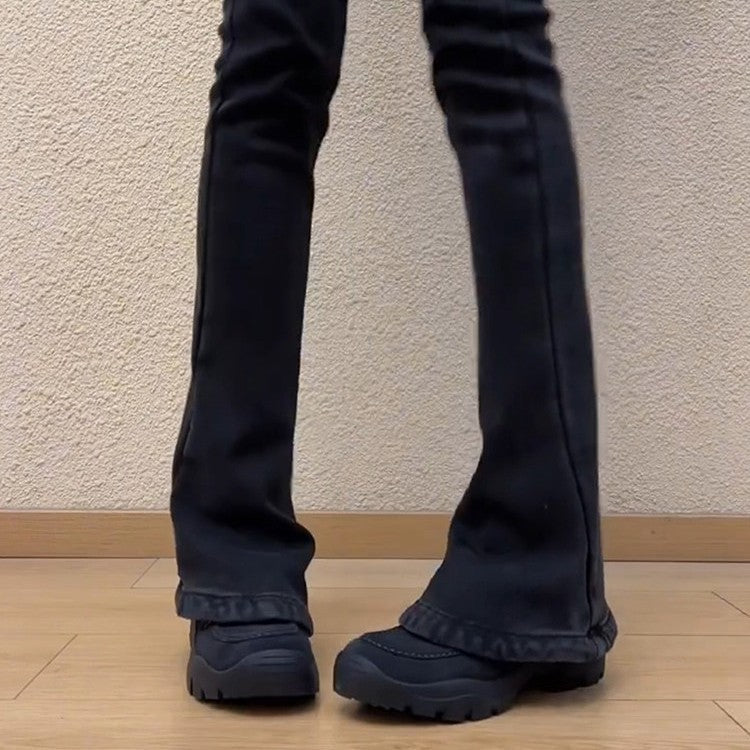Damen Komfortable Mokassins mit elegantem Blütenakzent R&B