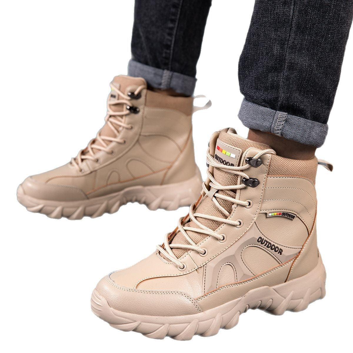 Damen hoch geschnittene Outdoor-Wanderschuhe