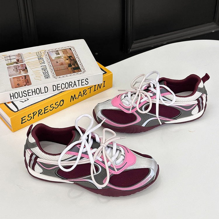 Damen modische Sportschuhe mit atmungsaktiver Netz-Oberfläche und dämpfender Sohle R&B