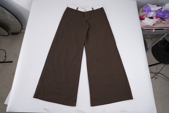 Damen Cargo-Hosen mit weitem Schnitt und praktischen Seitentaschen R&B