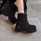 Damen Furry Boots im modernen Design R&B
