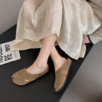 Damen offene Clogs mit ergonomischem Fußbett und antirutschfähiger Sohle R&B