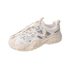 Damen Sportliche Sneaker mit atmungsaktiver Mesh-Oberfläche und rutschfester Sohle R&B