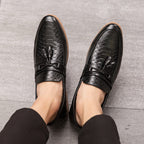 Damen Elegante Mokassins mit modischem Schlaufen-Detail R&B