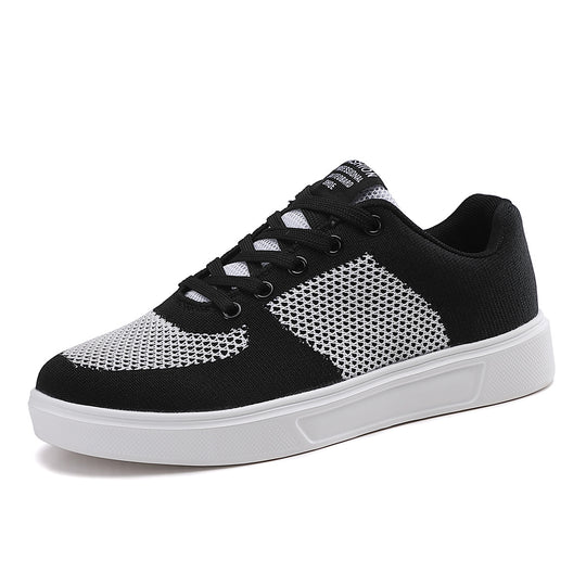 Unisex nan leichter urbaner Strick-Freizeit-Sneaker mit atmungsaktivem Obermaterial und flexibler Leichtsohle R&B