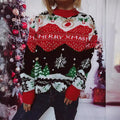 Damen Weihnachts-Pullover mit festlichem Design und gemütlichem Schnitt R&B