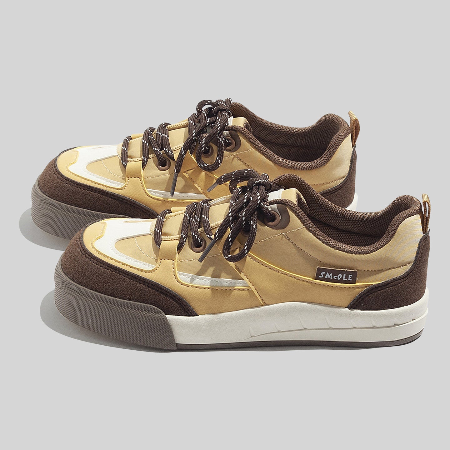 Damen Sportliche Freizeitschuhe mit rutschfester Gummisohle und atmungsaktiver Oberflächenstruktur