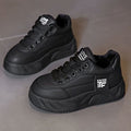 Damen Fleecegefütterte Chunky Sneakers mit rutschfester Sohle und modischem Design