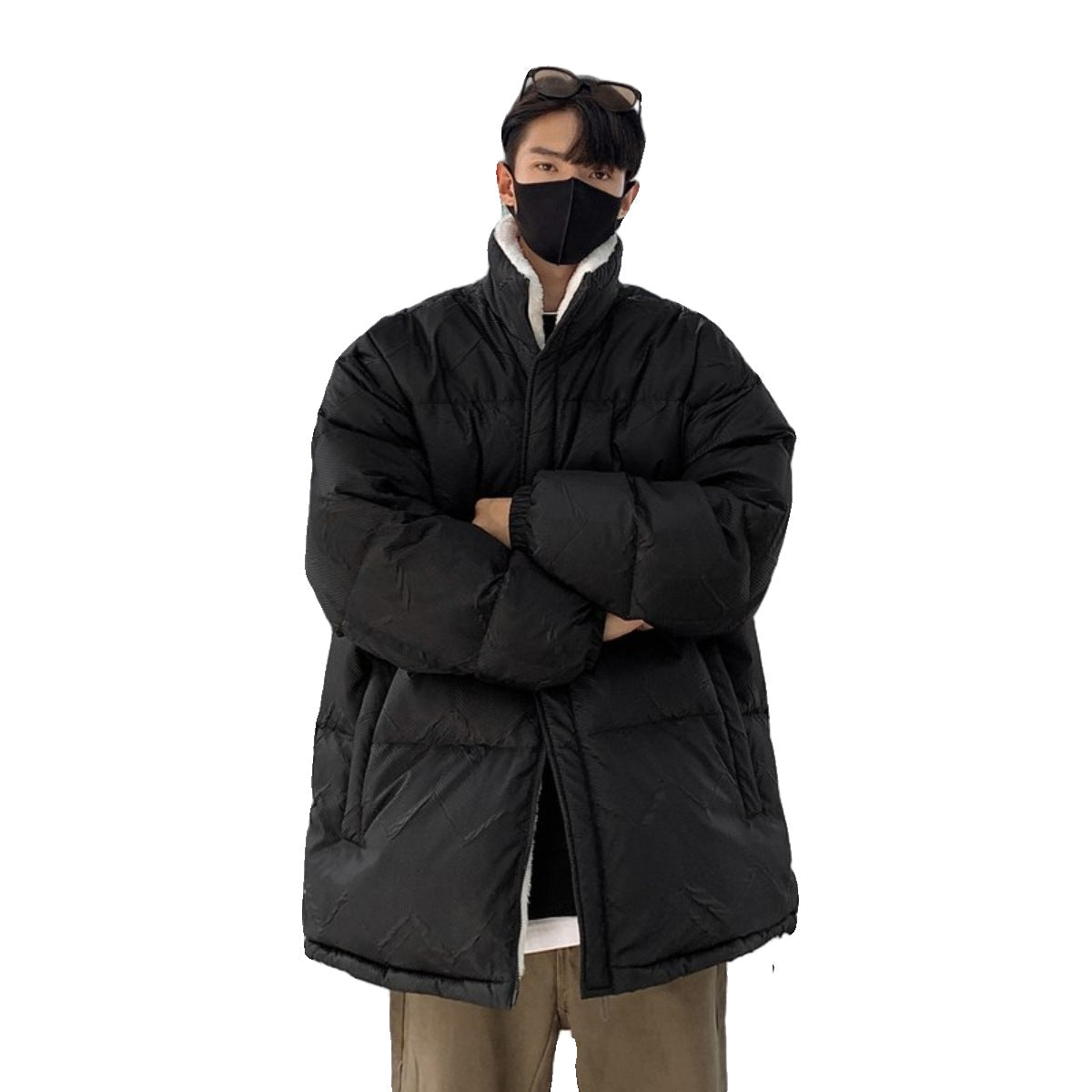 Damen Übergroße Daunenjacke