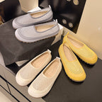 Damen leichte und atmungsaktive Mesh-Ballerinas