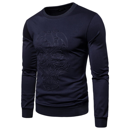 Herren Sweatshirt mit einzigartigem Totenkopfdesign R&B