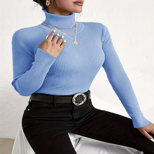 Damen Rollkragenpullover R&B
