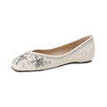 Damen Ballerinas mit funkelnder Strassverzierung und elegantem Obermaterial