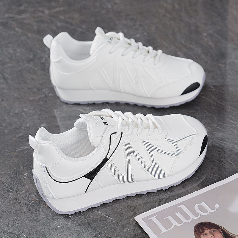 Damen Sportliche Fitness Sneakers mit atmungsaktivem Obermaterial und griffiger Laufsohle R&B